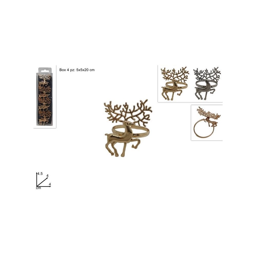 SET 4 P-TOVAGLIOLI H4 RENNA 2C